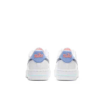 Nike (gs)  Air Force 1 Lv8 1 'white Dark Purple Dust' In Multi
