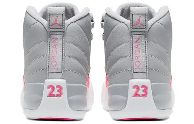 Air Jordan (gs)  12 Retro 'racer Pink' In Gray