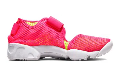 Nike (ps)  Air Rift Br Sports Pink Sandals 'hyper Pink Ghost Green White' In Red