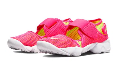 Nike (ps)  Air Rift Br Sports Pink Sandals 'hyper Pink Ghost Green White' In Red