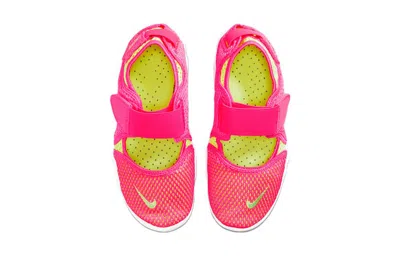 Nike (ps)  Air Rift Br Sports Pink Sandals 'hyper Pink Ghost Green White' In Red
