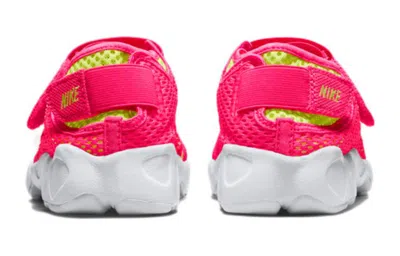 Nike (ps)  Air Rift Br Sports Pink Sandals 'hyper Pink Ghost Green White' In Red