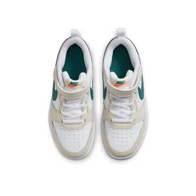Nike (ps)  Court Borough Low 2 'cream Teal' In Multi