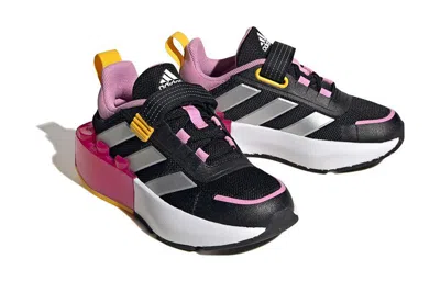 Adidas Originals (gs) Adidas X Lego Tech Rnr 'black Silver Metallic' In Multi