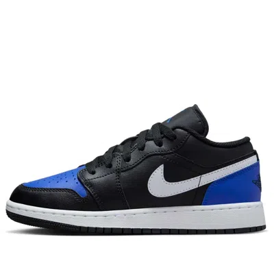 Air Jordan (gs)  1 Low 'black Game Royal White' In Multi