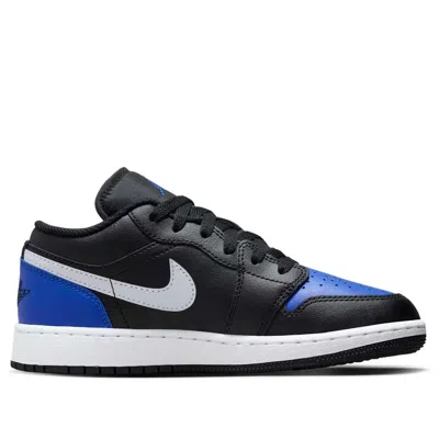 Air Jordan (gs)  1 Low 'black Game Royal White' In Multi
