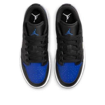 Air Jordan (gs)  1 Low 'black Game Royal White' In Multi