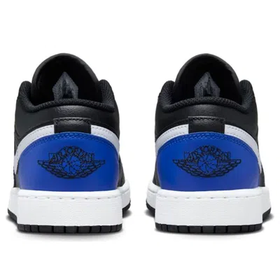 Air Jordan (gs)  1 Low 'black Game Royal White' In Multi