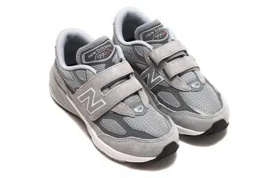 New Balance (ps)  990v6 Hook & Loop Little Kids 'castlerock' In Multi