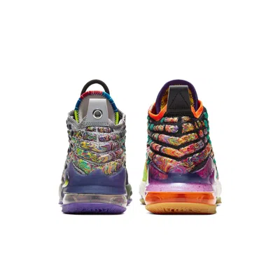 Nike (gs)  Lebron 17 'what The' In Animal Print