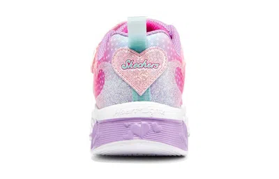 Skechers (gs)  Flutter Heart Lights 'pink Multi'