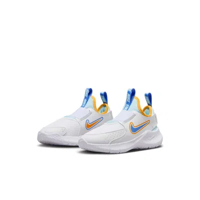 Nike (ps)  Flex Runner 3 'white Sundial University Blue'