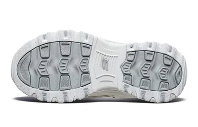 Skechers (gs)  D'lites 1.0 'white Silver'