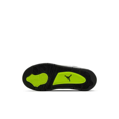 Air Jordan (ps)  4 Retro Se 'neon 95' In Green