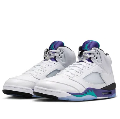 Air Jordan 5 Og 'grape' 2025 In White