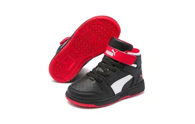 Puma (ps)  Rebound Layup 'black High Risk Red'