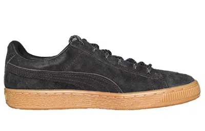 Puma (gs)  Basket Classic Winterized 'black Gum' In Multi