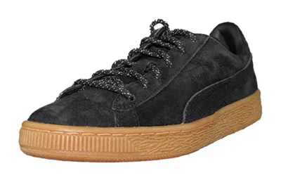 Puma (gs)  Basket Classic Winterized 'black Gum' In Multi