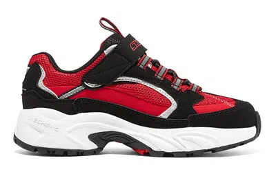 Skechers (gs)  Stamina 'black Red'