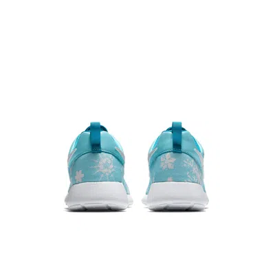Nike (gs)  Roshe One Print 'blue White'