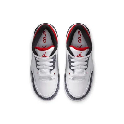 Air Jordan (ps)  3 Retro Denim Se 'fire Red Denim'