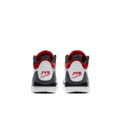Air Jordan (ps)  3 Retro Denim Se 'fire Red Denim'