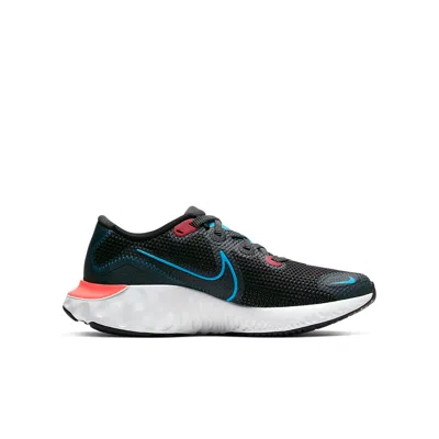 Nike (gs)  Renew Run 'black Crimson Laser Blue' In Multi