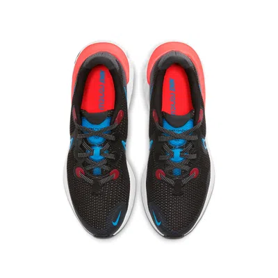 Nike (gs)  Renew Run 'black Crimson Laser Blue' In Multi
