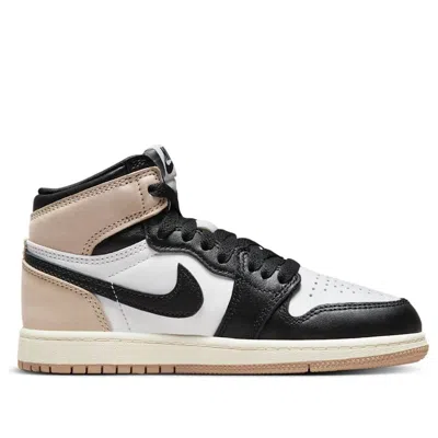Air Jordan (ps)  1 Retro High Og 'latte' In Black