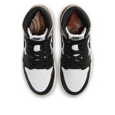 Air Jordan (ps)  1 Retro High Og 'latte' In Black