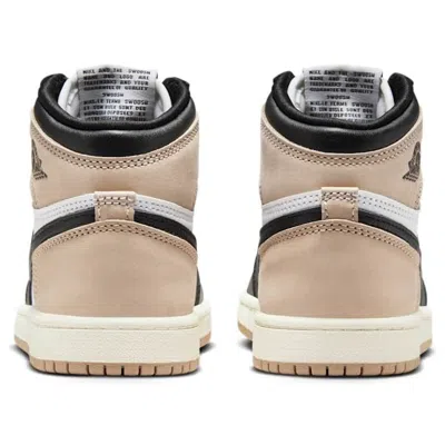 Air Jordan (ps)  1 Retro High Og 'latte' In Black