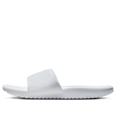 Nike (gs)  Kobe Kawa Slides 'white'