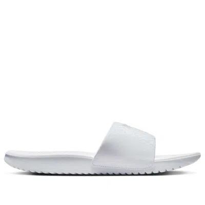 Nike (gs)  Kobe Kawa Slides 'white'