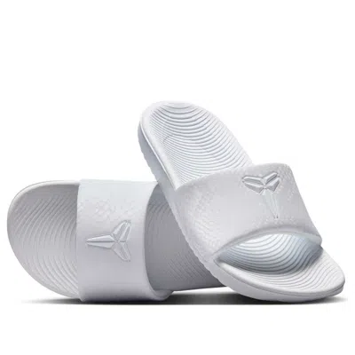Nike (gs)  Kobe Kawa Slides 'white'