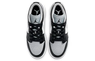 Air Jordan (gs)  1 Low 'smoke Grey' In Black