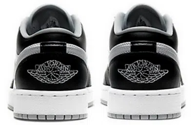 Air Jordan (gs)  1 Low 'smoke Grey' In Black