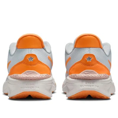Nike (gs)  Star Runner 4 'white Orange' In Neutral