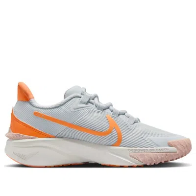 Nike (gs)  Star Runner 4 'white Orange' In Neutral