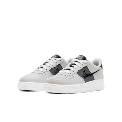 Nike (gs)  Air Force 1 Low 'white Iron Grey' In Neutral