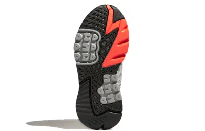 Adidas Originals (gs) Adidas Nite Jogger J 'grey Cloud White' In Gray