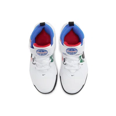 Nike (ps)  Team Hustle D9 'allover Logo - White'