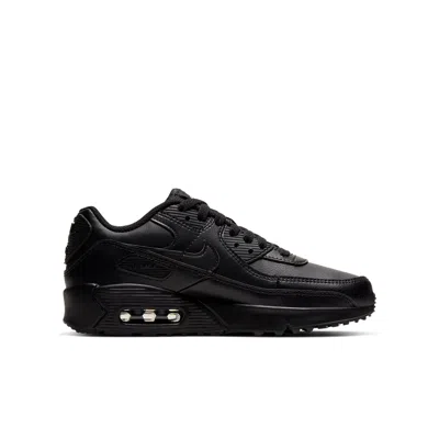 Nike (gs)  Air Max 90 'triple Black'