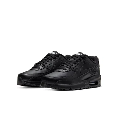 Nike (gs)  Air Max 90 'triple Black'