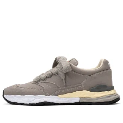 Miharayasuhiro Maison Mihara Yasuhiro George Og Sole Canvas Low-top Sneaker 'grey' In Gray