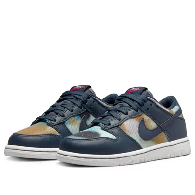 Nike (ps)  Dunk Low Se 'graffiti - Obsidian'