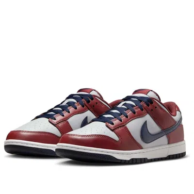 Nike Dunk Low Retro 'wolf Grey Obsidian Dark Team Red'