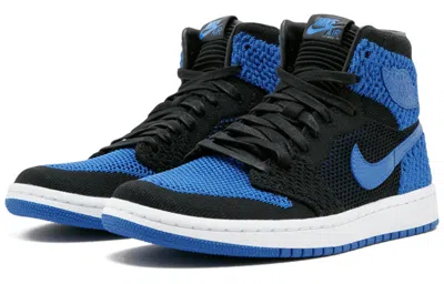 Air Jordan (gs)  1 Retro High Og Flyknit 'royal' In Blue