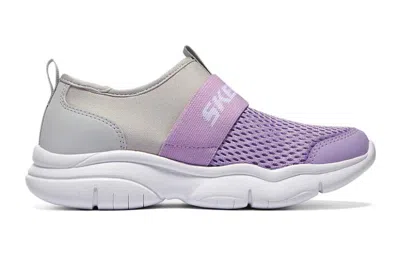 Skechers (gs)  Flex Blast Shoes 'purple Grey'