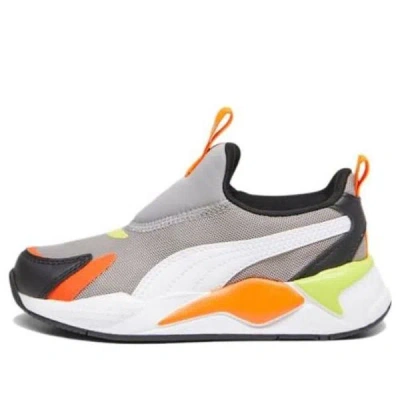 Puma (ps)  Rs-x3 Slip-on 'concrete Grey Rickie Orange'