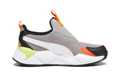 Puma (ps)  Rs-x3 Slip-on 'concrete Grey Rickie Orange'